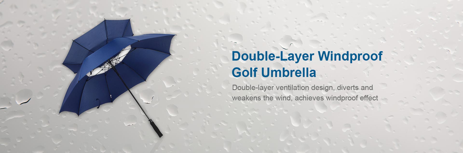 Double-Layer Golf Umbrella