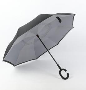 Grey Reverse Inside Out Umbrella