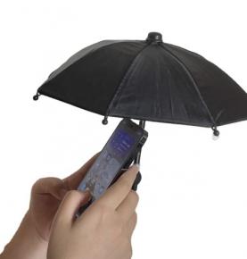 mini toy phone umbrella with suction cup